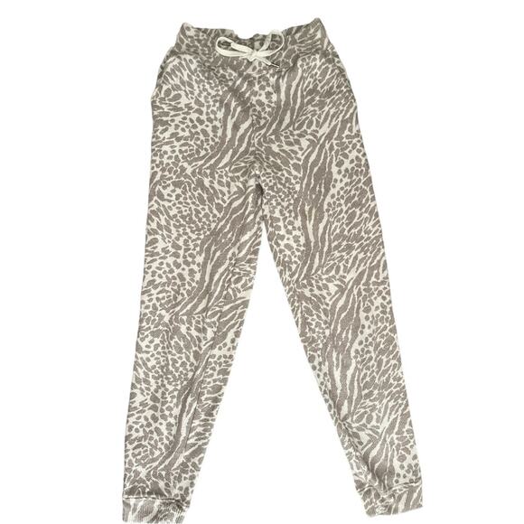 Rails Natural Animal Spots Crean/Tan Joggers - Picture 2 of 10